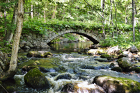 Hillsborough, NH - Gleason Falls Road Bridge - larger arch